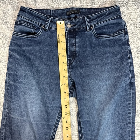 Prana Women's Jeans Size 4/27‎ Button Fly Organic Cotton Blend Mid Rise - Picture 4 of 10